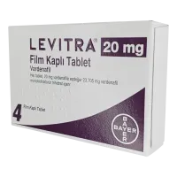 Фото Левитра 20 мг оригинал, не дженерик! таблетки №4