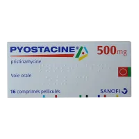 Фото Пиостацин (Пристинамицин) таб. 500мг 16шт