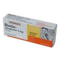 Фото Биотин (Волвит, Деакура аналог) 5мг №30