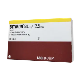 Битирон (аналог Новотирал, Тиреотом) 50 12,5мкг таб. №100