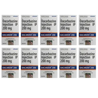 Дакарбазин Dacarzer 200мг №10 (10 фл)!!
