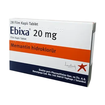 Абикса / Эбикса (Ebixa) таблетки п/о 20мг N28