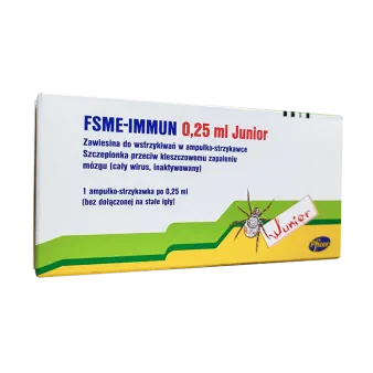 ФСМЕ Иммун Джуниор Инжект (FSME Immun Junior Inject) 0,25мл (без иглы) вакцина №1